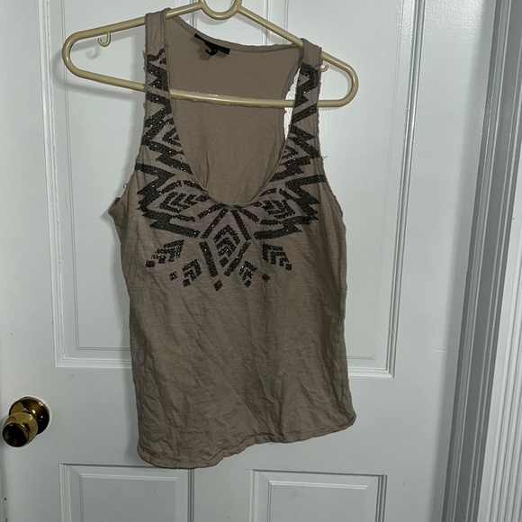 I jeans by buffalo beaded tank top size large - Picture 1 of 3